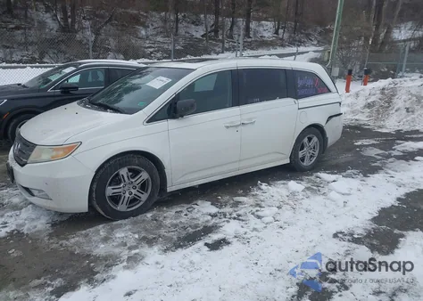 2011 Honda Odyssey Touring/Touring Elite z USA, uszkodzony, nr VIN 5FNRL5H97BB047349